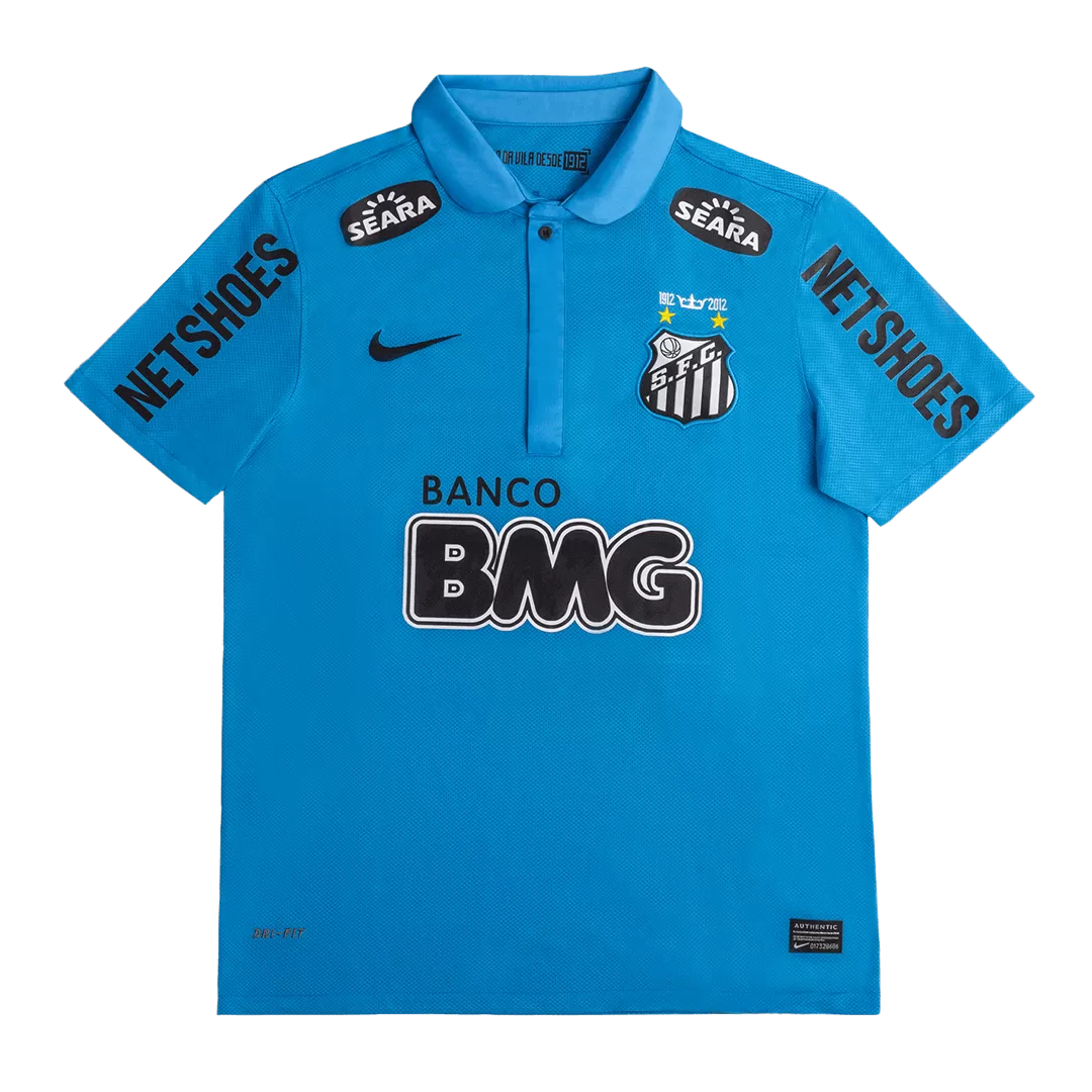 Vintage Soccer Jersey Santos FC Third Away 2012 - Image 3