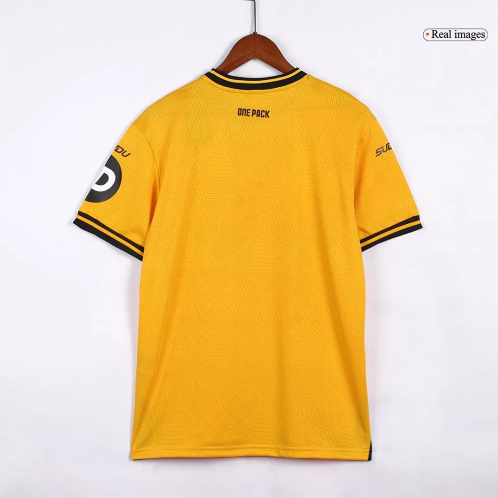 Wolverhampton Wanderers Home Soccer Jersey - Image 6