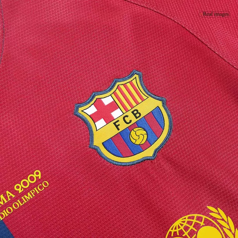 Vintage Soccer Jersey ETO'O #9 Barcelona Home 2008/09 - UCL Final - Image 4