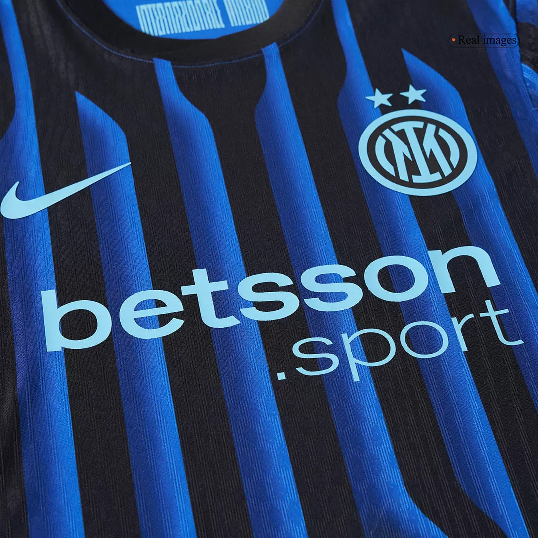 THURAM #9 Inter Milan Home Authentic Soccer Jersey 2025/26 - Image 10