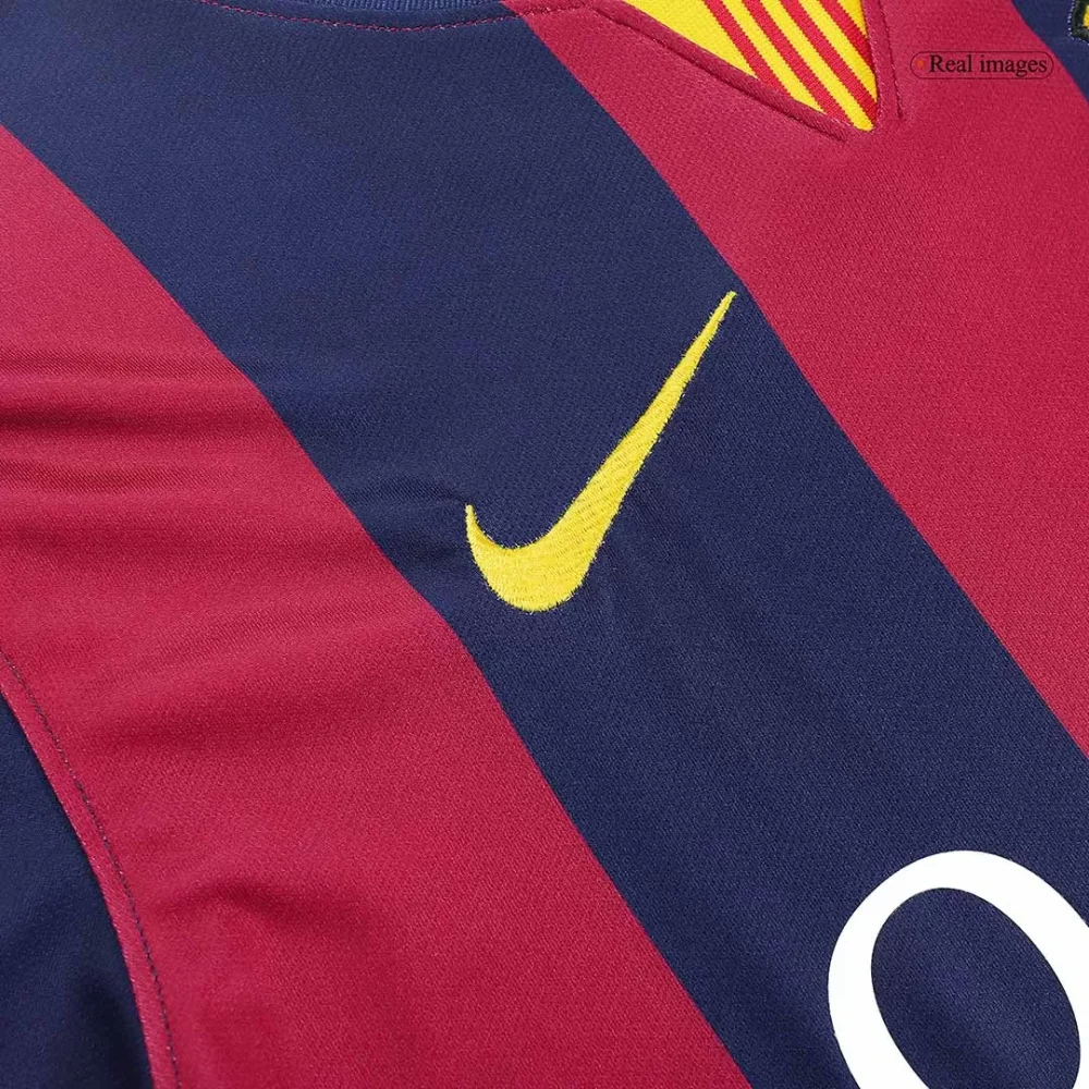 Vintage Soccer Jersey MESSI #10 Barcelona Home 2014/15 - Image 4