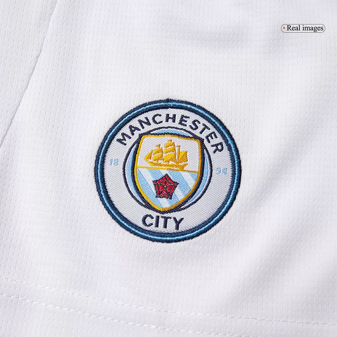 Manchester City Home Soccer Shorts 2025/26 - Image 7
