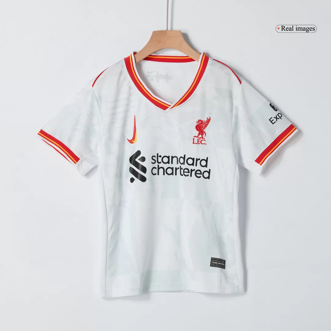 Liverpool Third Away Kids Soccer Jerseys Kit - Image 4