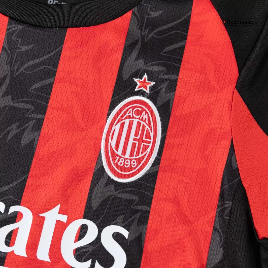 AC Milan Home Kids Soccer Jerseys Full Kit 2025/26 - Image 4