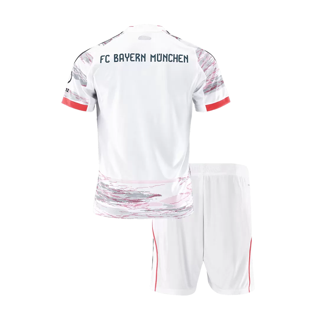 Bayern Munich Away Kids Soccer Jerseys Kit 2025/26 - Image 2