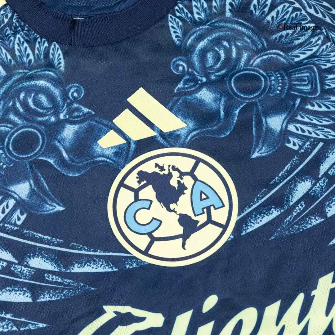 Club America Away Authentic Soccer Jersey 2025/26 - Image 6
