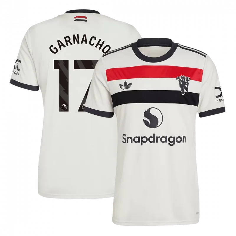 GARNACHO #17 Manchester United Third Away Soccer Jersey