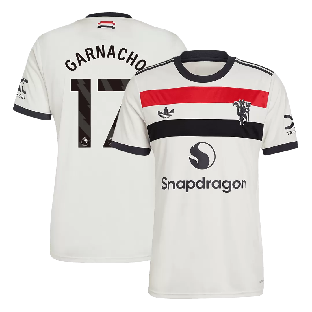 GARNACHO #17 Manchester United Third Away Soccer Jersey