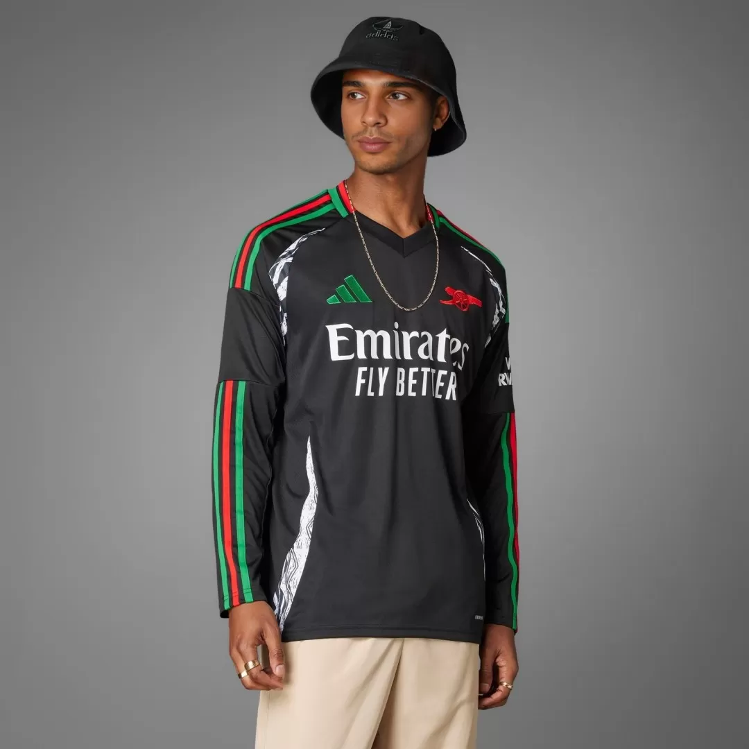 Arsenal Away Long Sleeve Jersey - Image 3