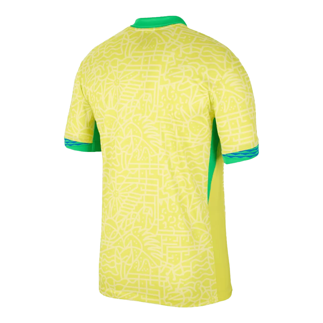 Brazil Home Soccer Jersey - Image 2