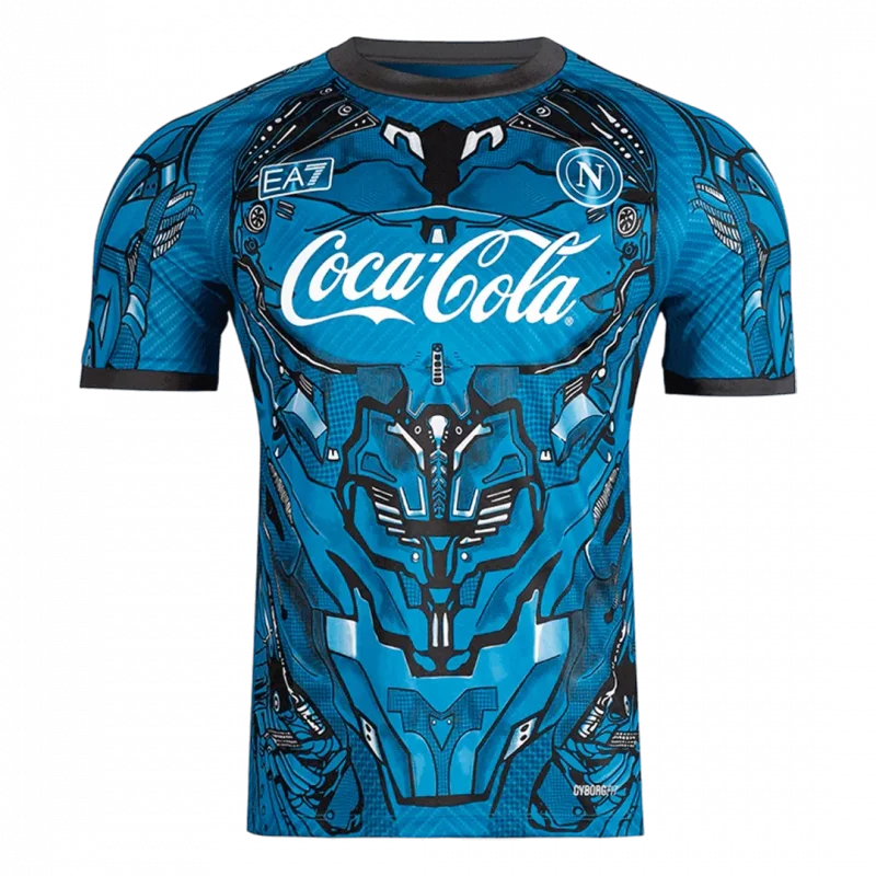 Napoli Pre-Match Soccer Jersey 2025/26 Blue