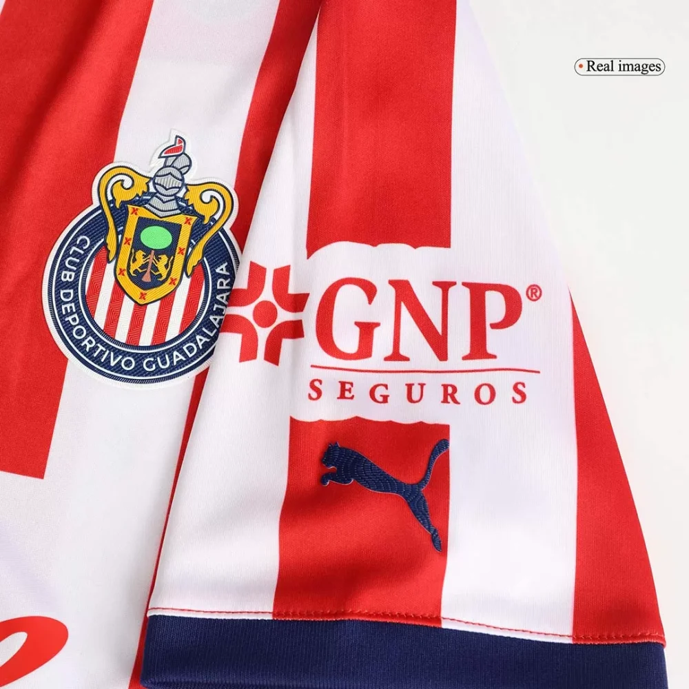 Chivas Home Authentic Soccer Jersey - Image 11