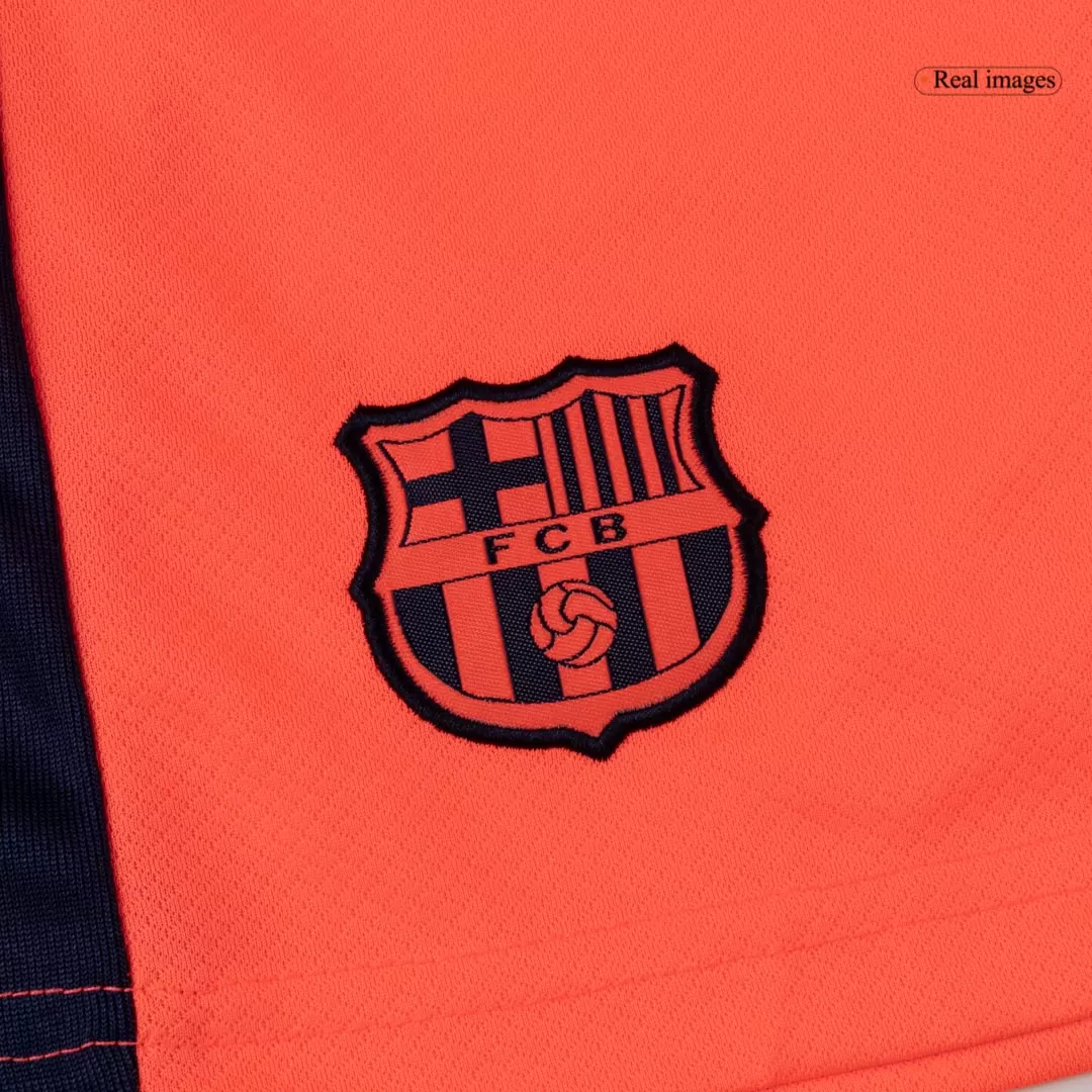 Barcelona Third Away Kids Soccer Jerseys Kit 2025/26 - Image 13