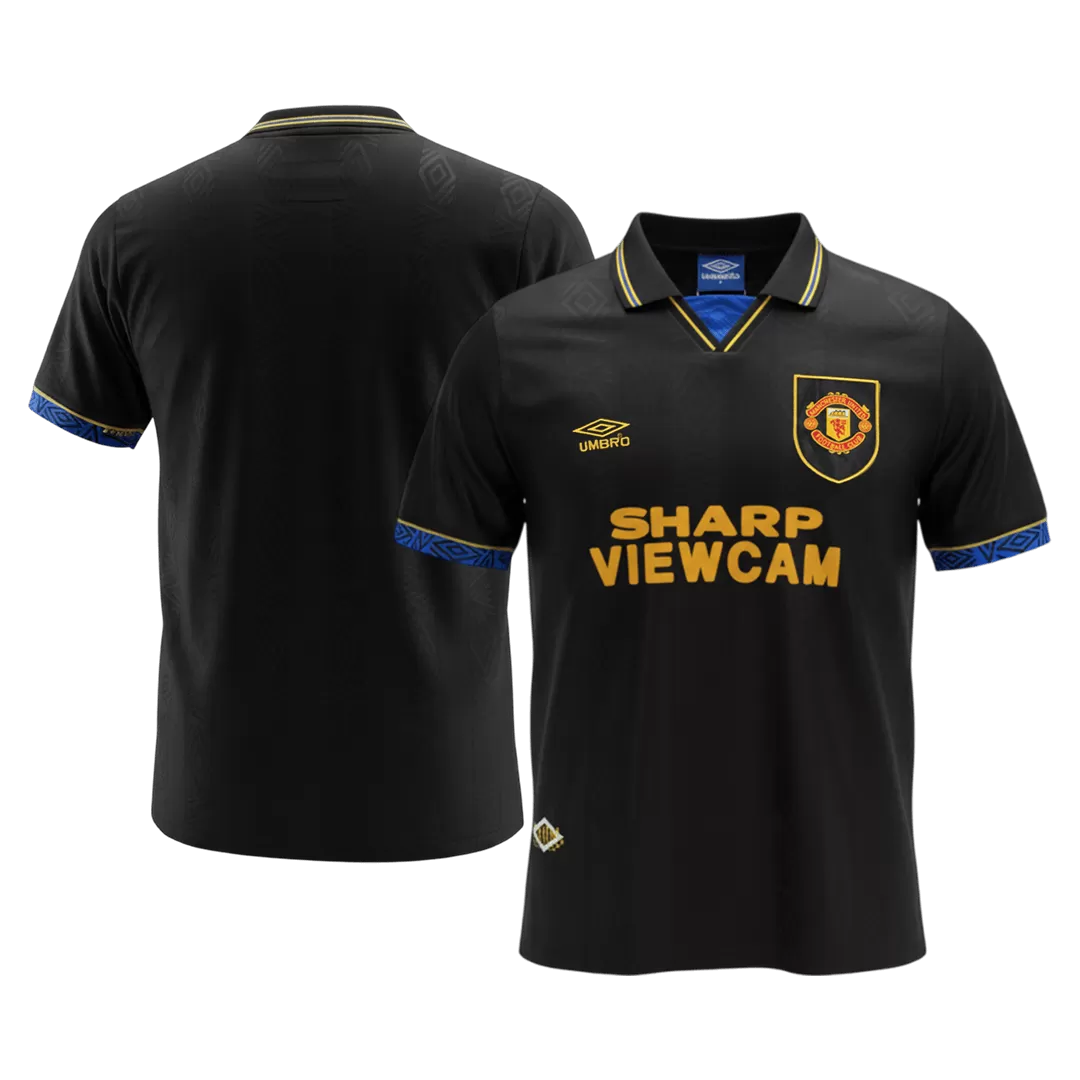 Retro Soccer Jersey Manchester United Away 1993/94 - Image 3