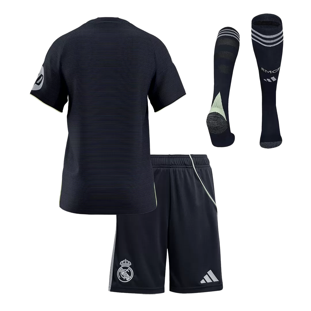 Real Madrid Away Kids Soccer Jerseys Full Kit 2025/26 - Image 2