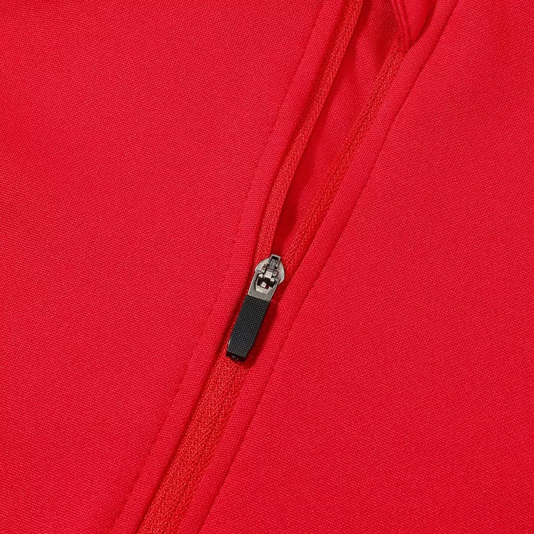 Arsenal 1/4 Zip Tracksuit 2025/26 Kids Red - Image 13