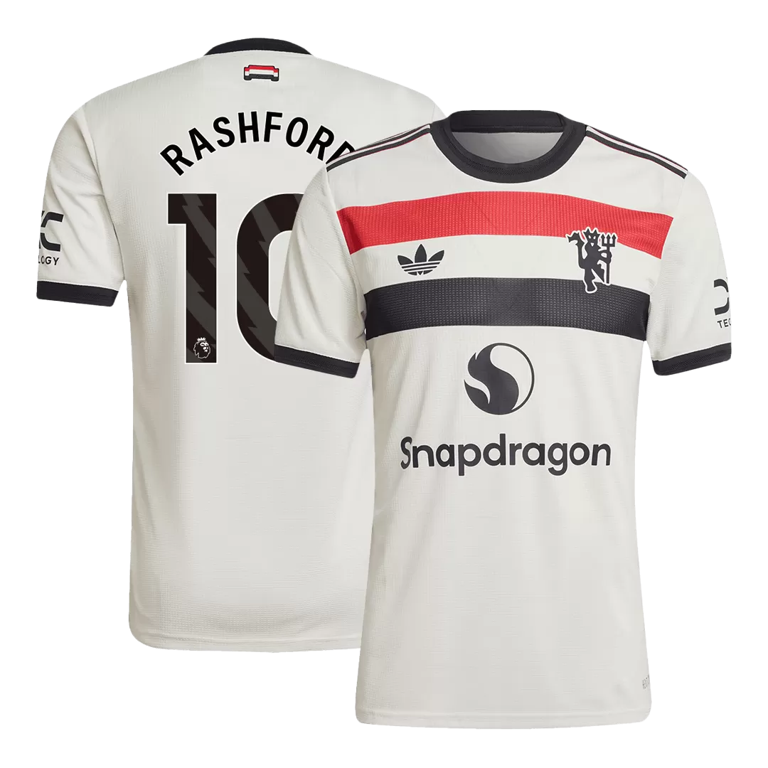 RASHFORD #10 Manchester United Third Away Authentic Soccer Jersey
