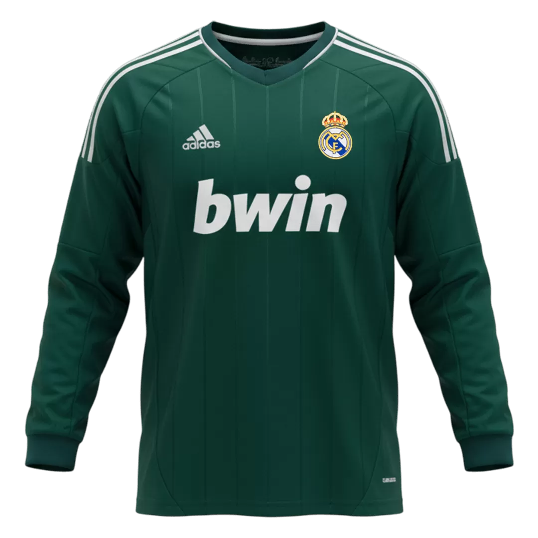 Retro Soccer Jersey Real Madrid Third Away Long Sleeve 2012/13 - Image 4