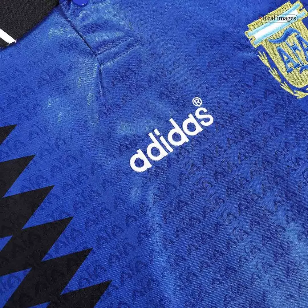 Vintage Soccer Jersey #10 Argentina Away 1994 - Image 4