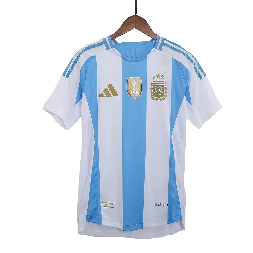 Argentina Home Authentic Soccer Jersey - Image 3
