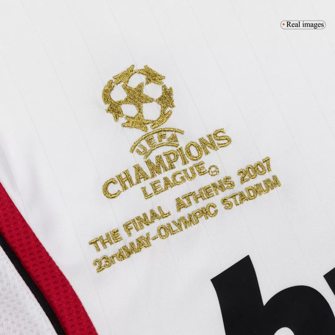 Retro Soccer Jersey AC Milan Away Long Sleeve 2006/07 - Image 6