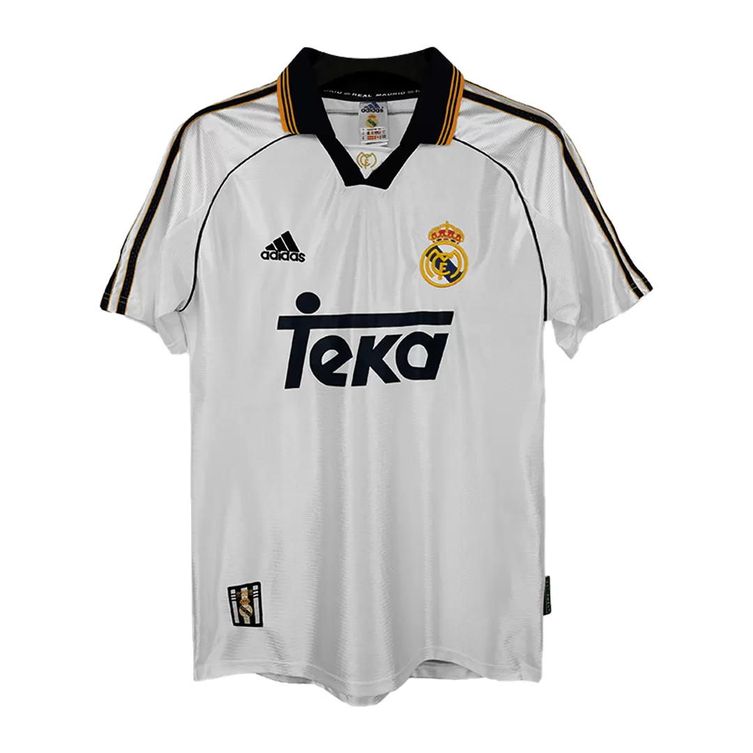 Vintage Soccer Jersey Real Madrid Home 1999/00 - Image 3