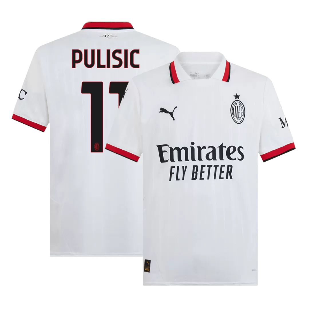 PULISIC #11 AC Milan Away Soccer Jersey