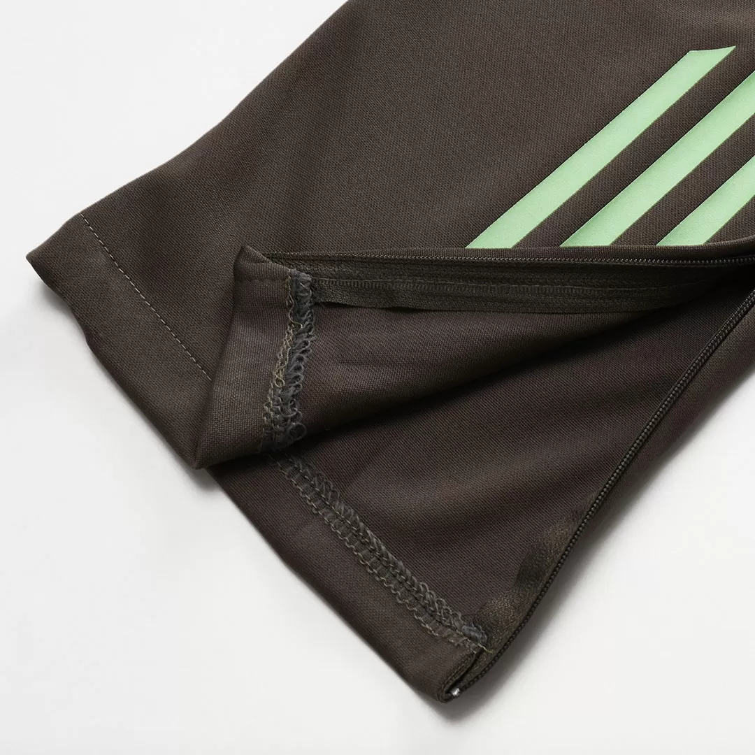 Real Madrid 1/4 Zip Tracksuit 2025/26 Kids Green - Image 24