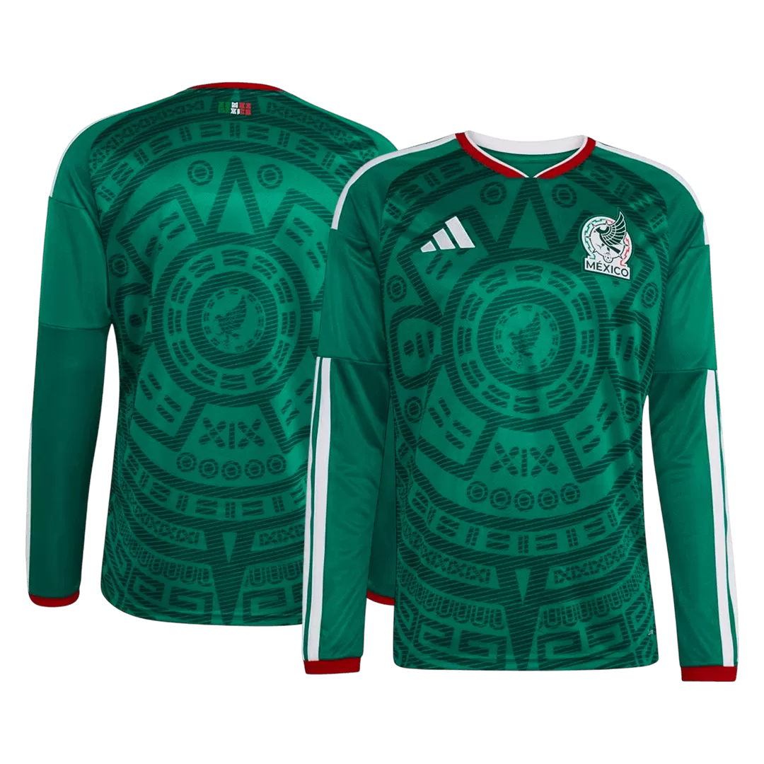 Mexico Home Long Sleeve Jersey World Cup 2026 - Image 3