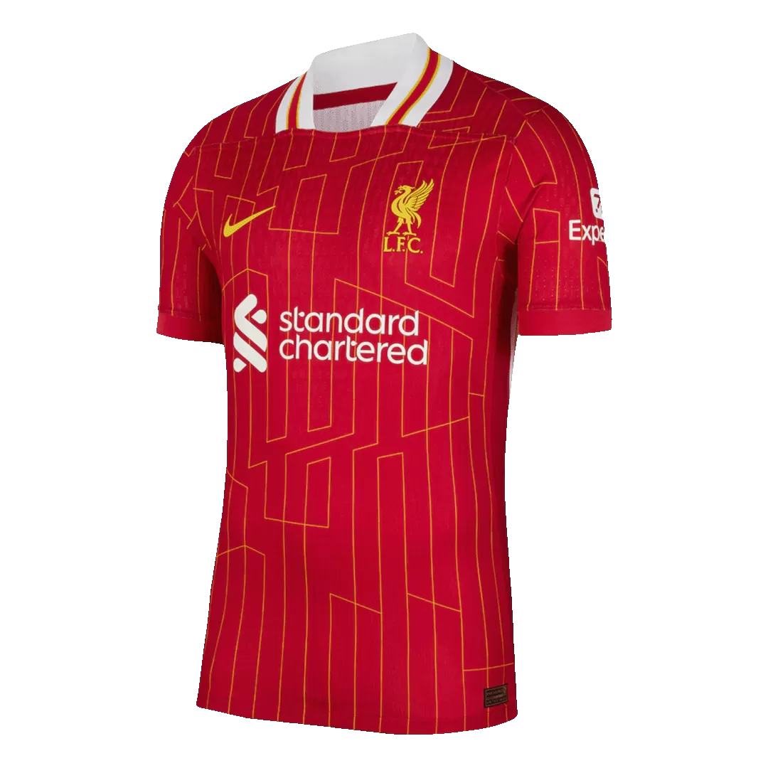 CHAMPIONS #20 Liverpool Home Authentic Soccer Jersey - Image 2