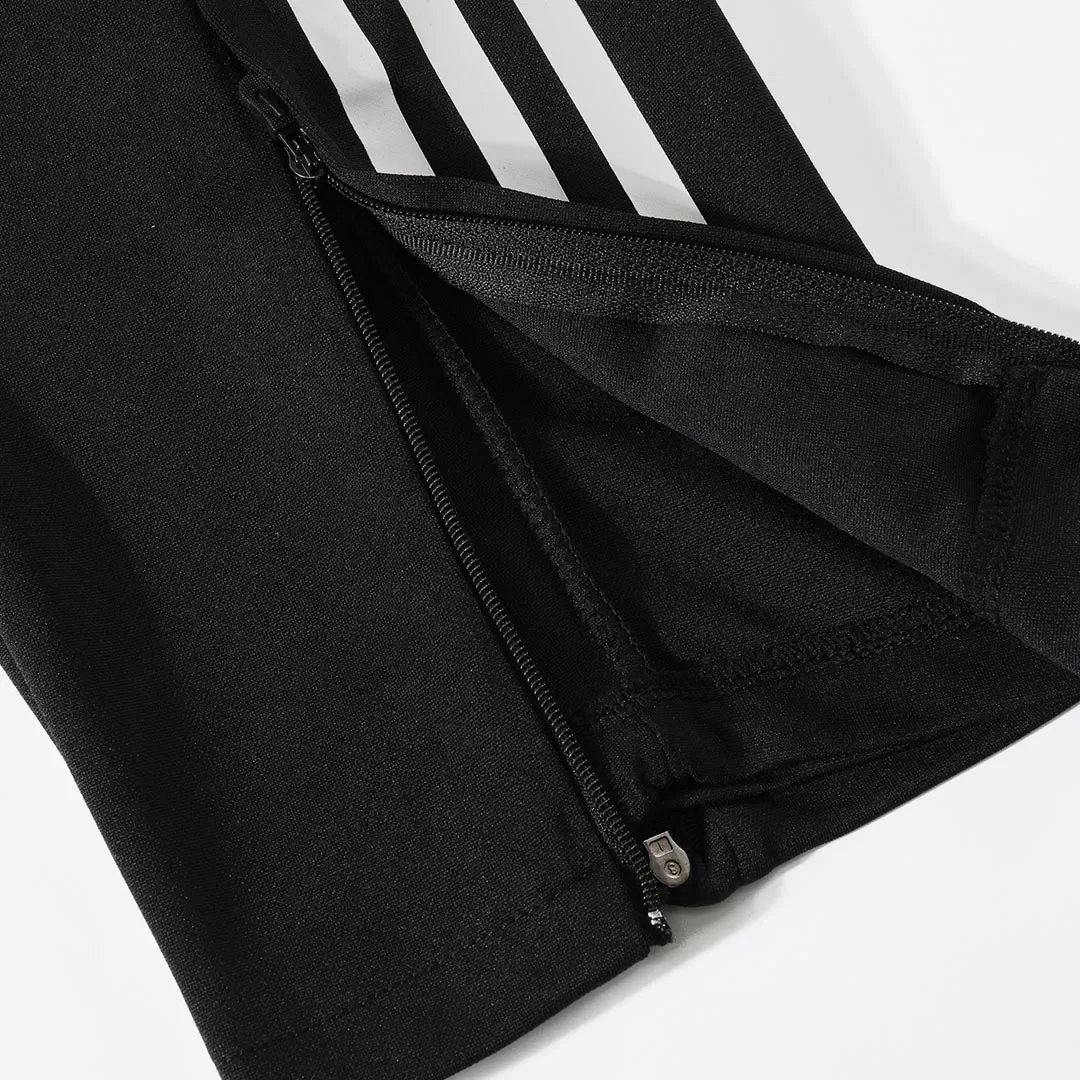 Real Madrid 1/4 Zip Tracksuit 2025/26 Kids Black - Image 25