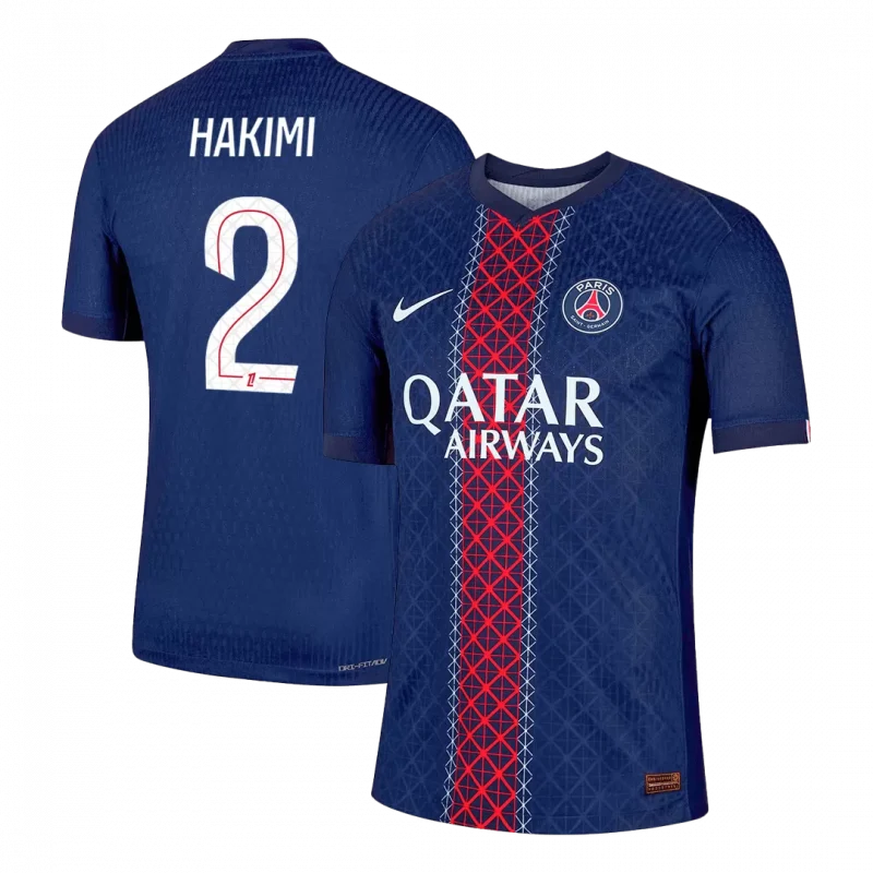 HAKIMI #2 PSG Home Player Version Jersey 2025/26