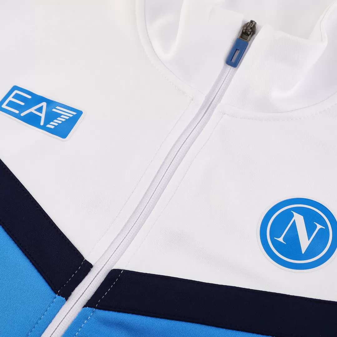 Napoli Track Jacket 2025/26 - White - Image 8