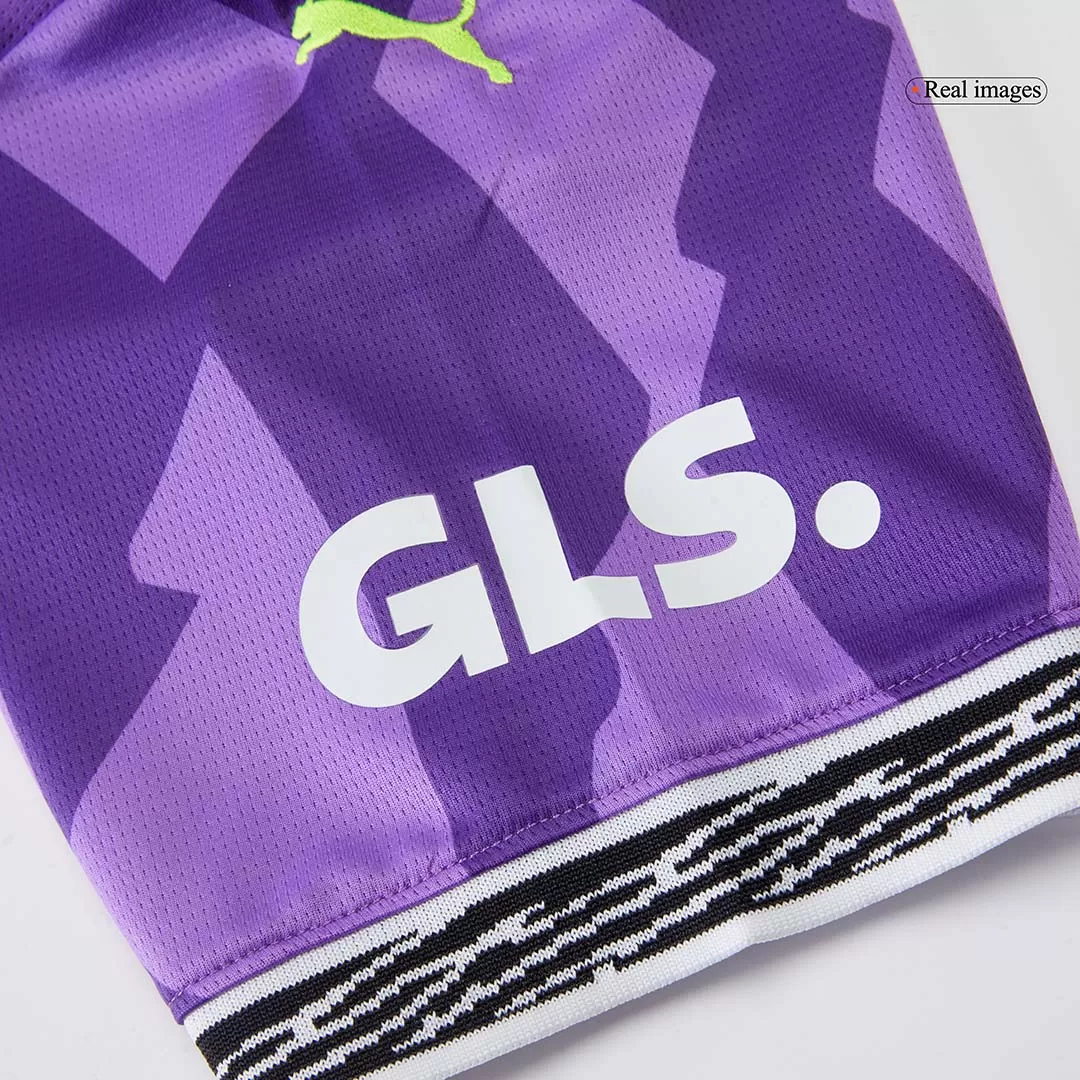 Borussia Dortmund Goalkeeper Special Soccer Jersey Purple - Image 11