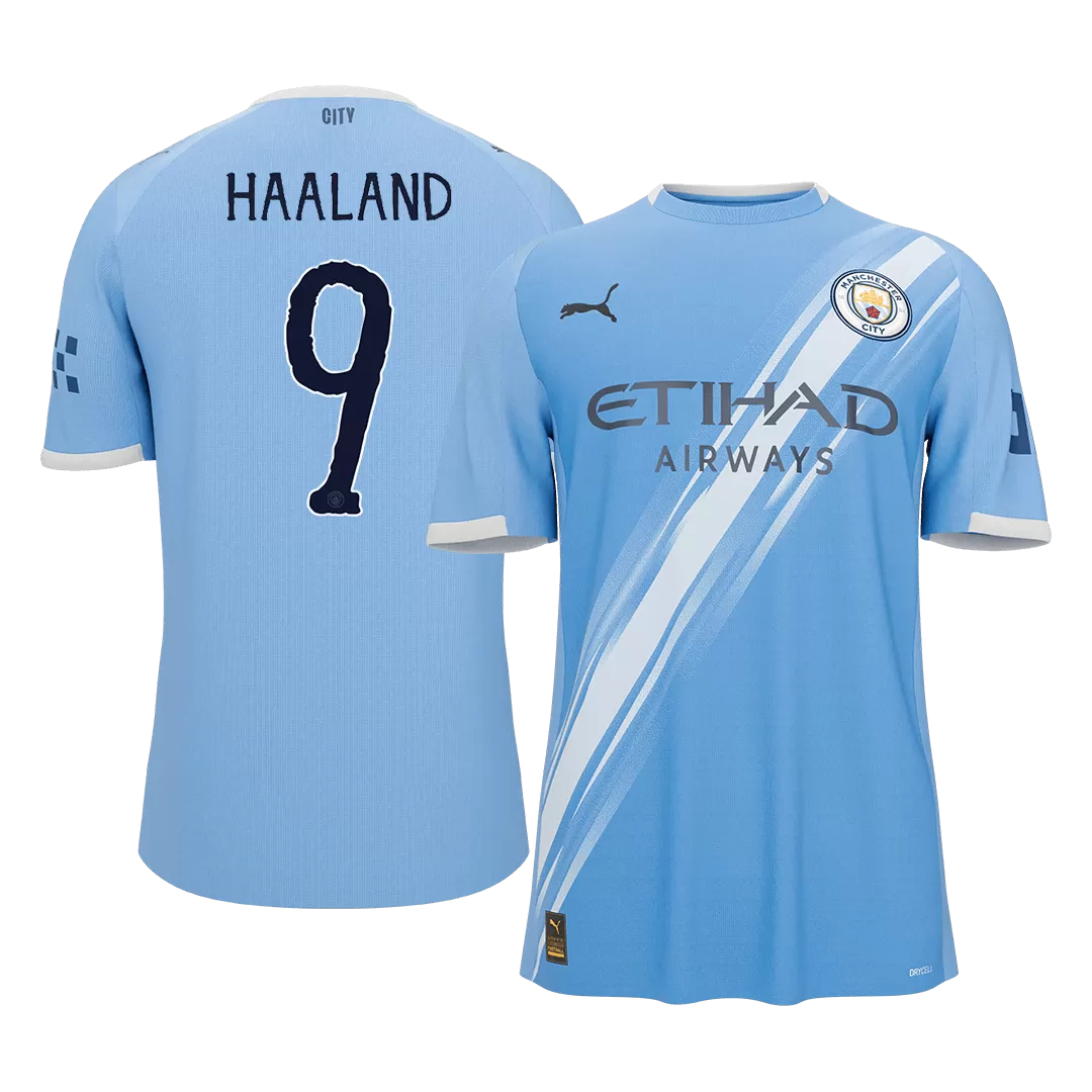 HAALAND #9 Manchester City Home Soccer Jersey 2025/26 - Club World Cup