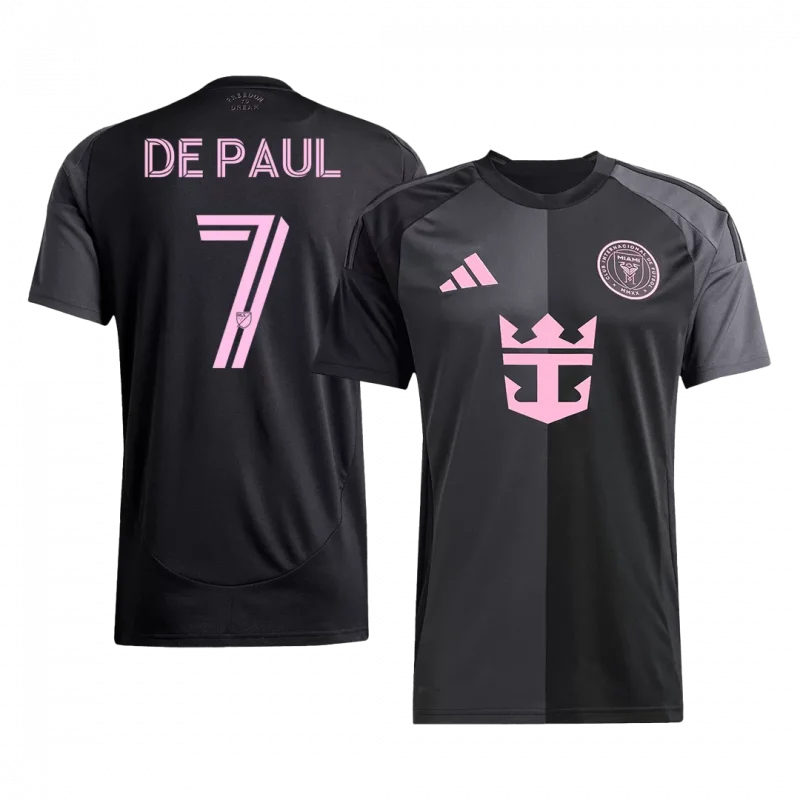 DE PAUL #7 Inter Miami CF Away Soccer Jersey 2025