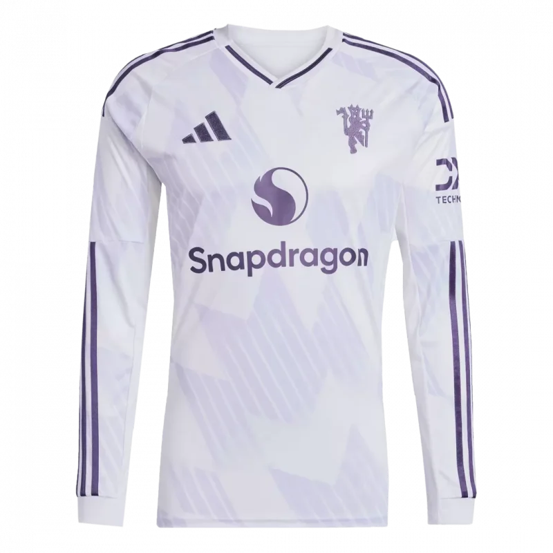 Manchester United Away Long Sleeve Jersey 2025/26