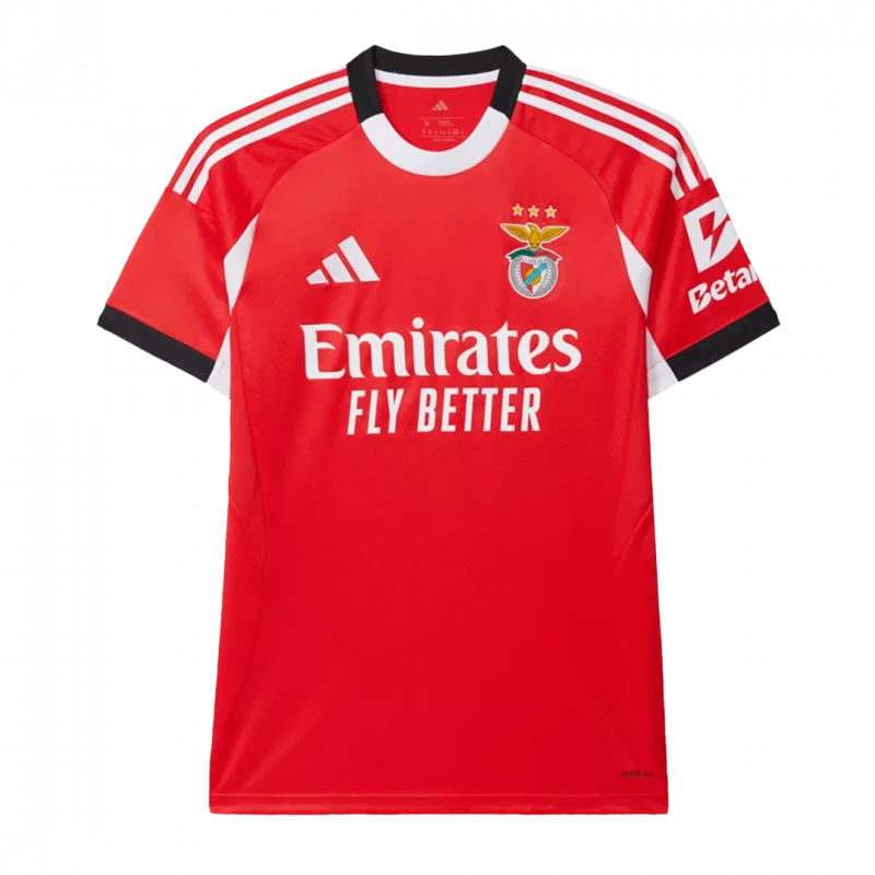 Benfica Home Soccer Jersey 2025/26