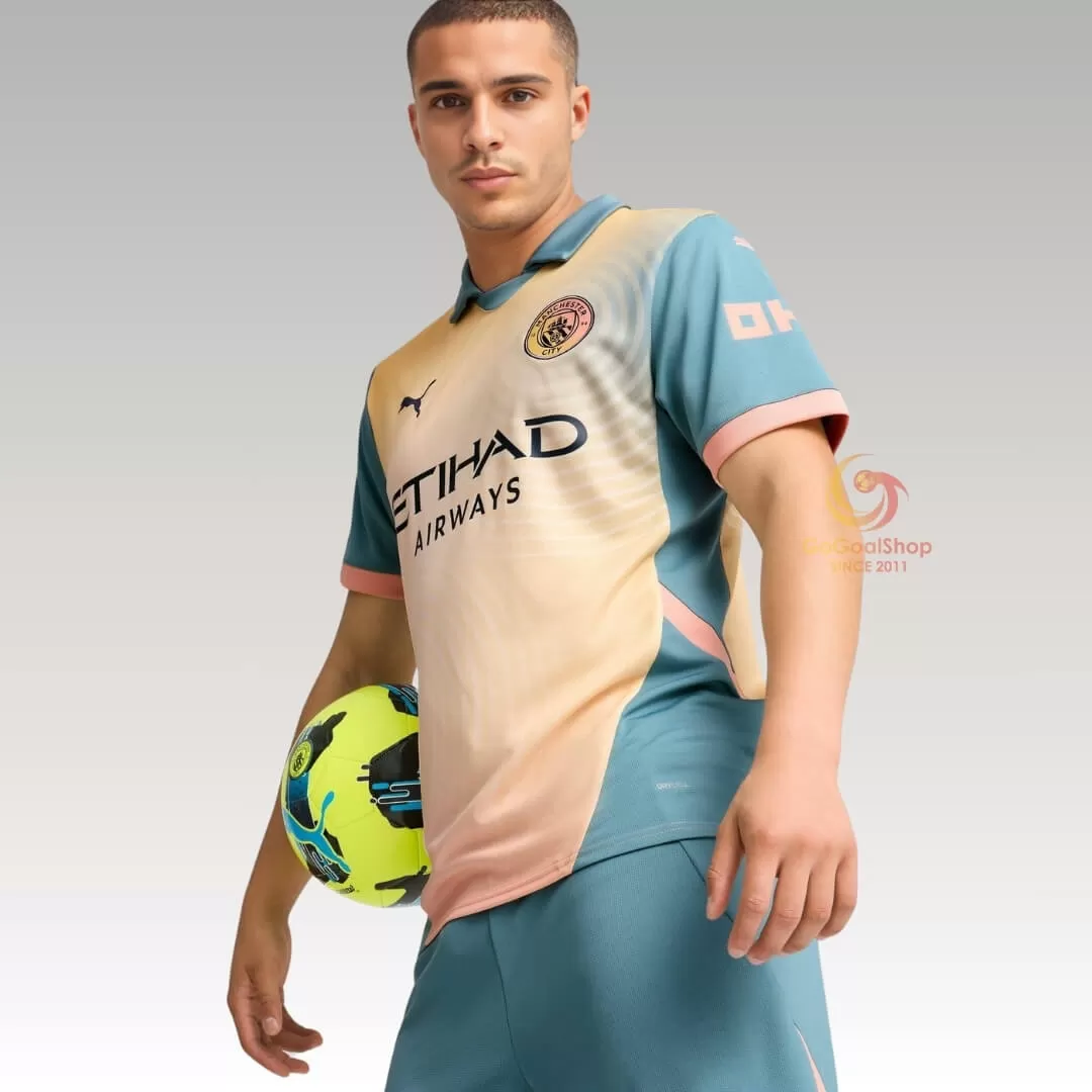 Manchester City Fourth Away Soccer Jersey - Definitely City - Image 4