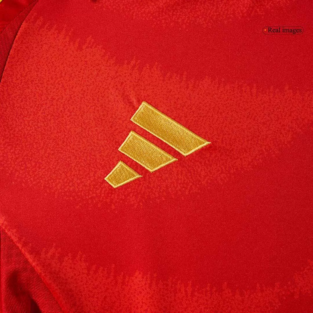 Spain Home Soccer Jersey EURO - Image 9