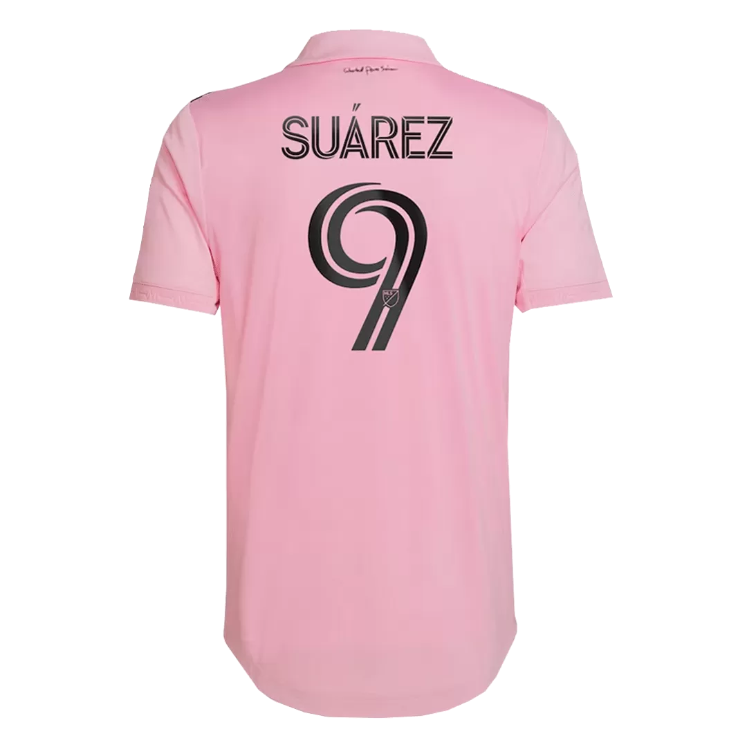 SUÁREZ #9 Inter Miami CF Home Authentic Soccer Jersey 2022 - Image 3