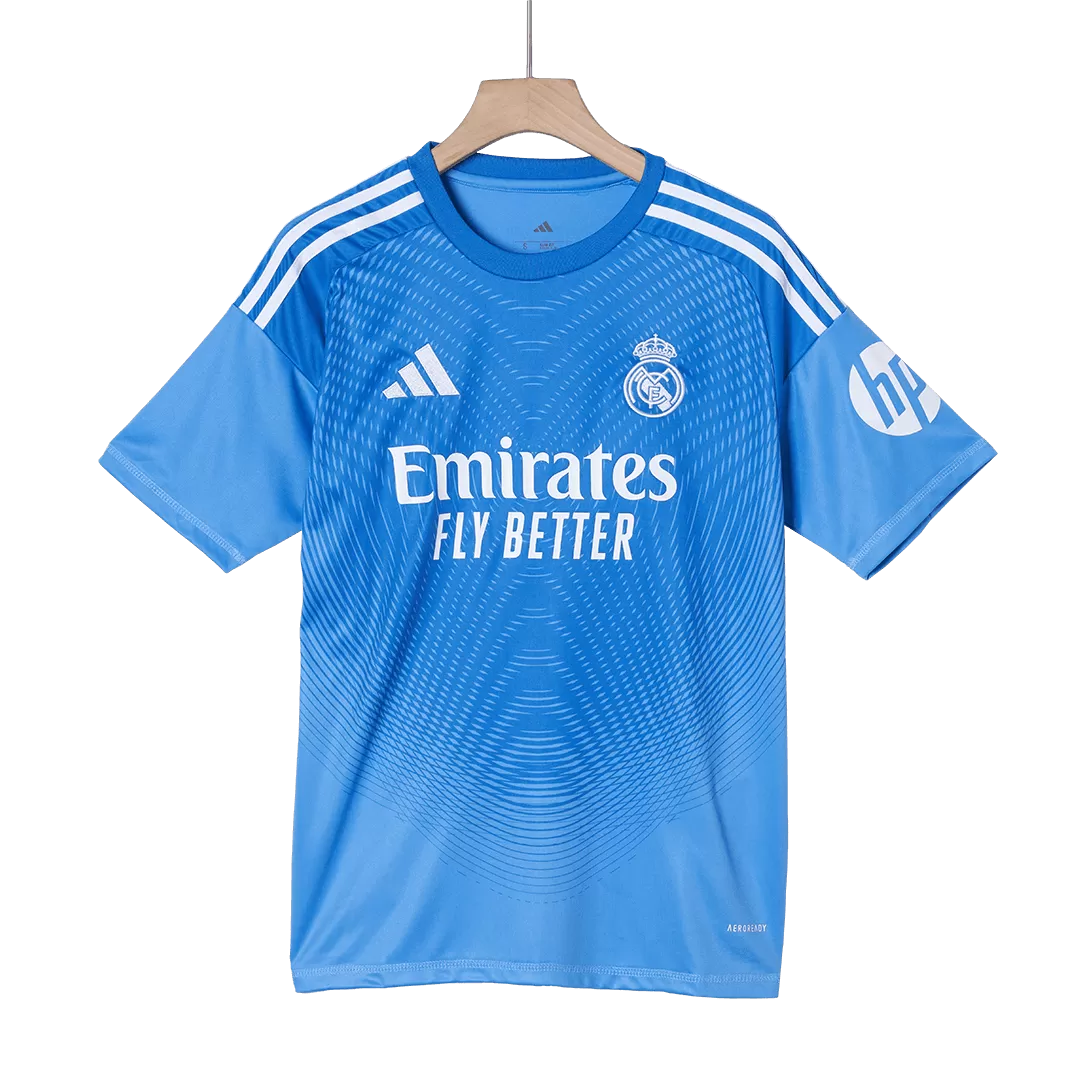 Real Madrid Goalkeeper Soccer Jersey 2025/26 Blue - Image 5