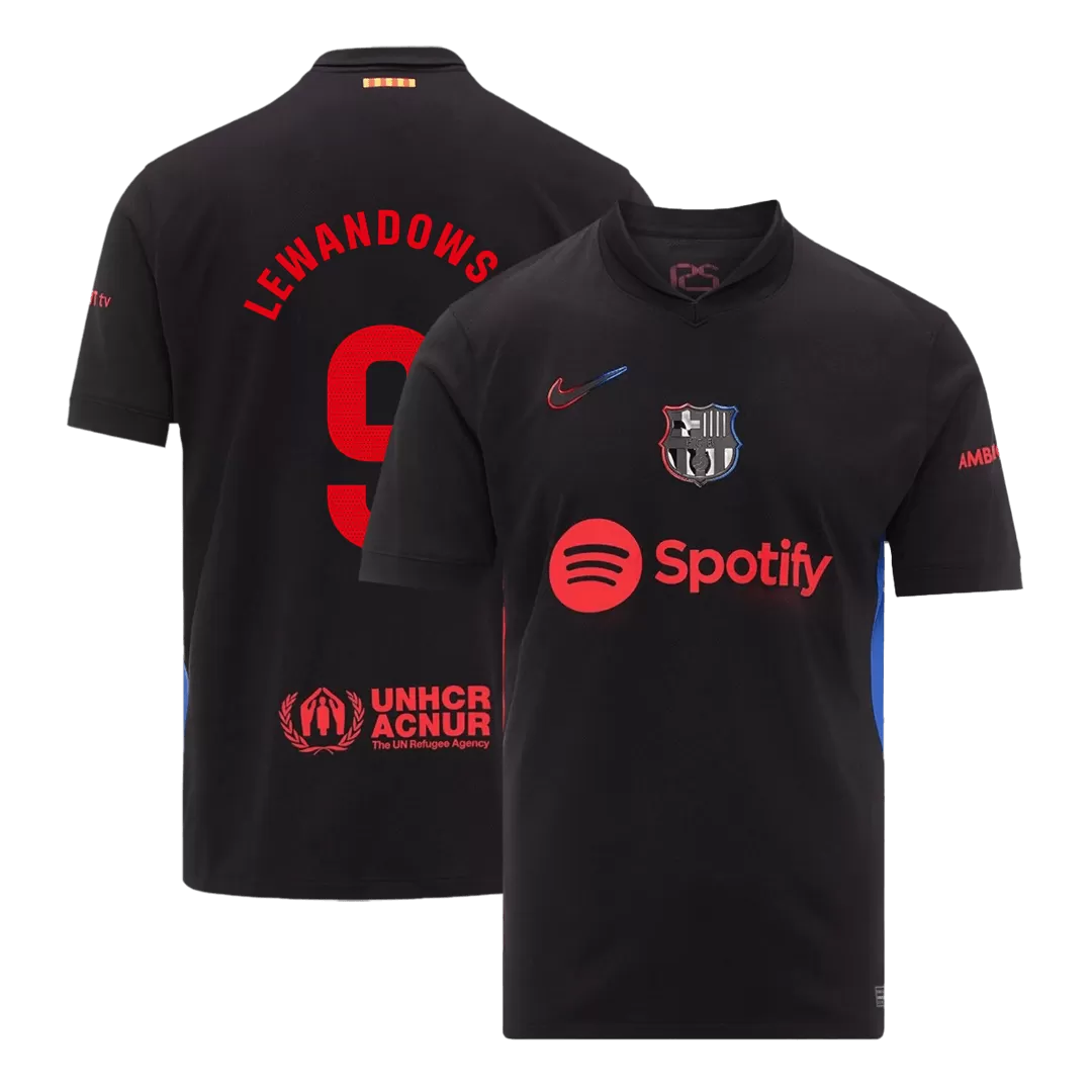 LEWANDOWSKI #9 Barcelona Away Soccer Jersey