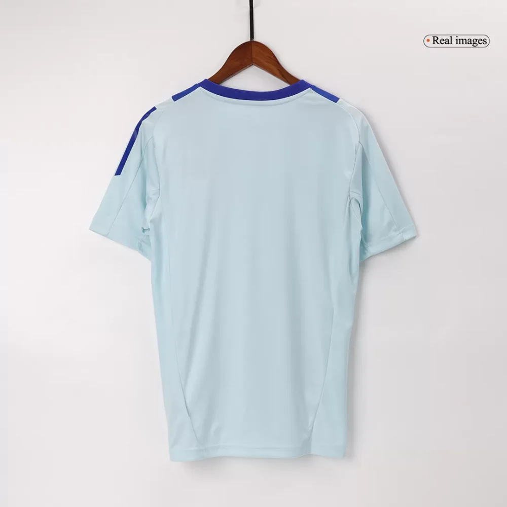 Spain Pre-Match Soccer Jersey EURO Blue - Image 6