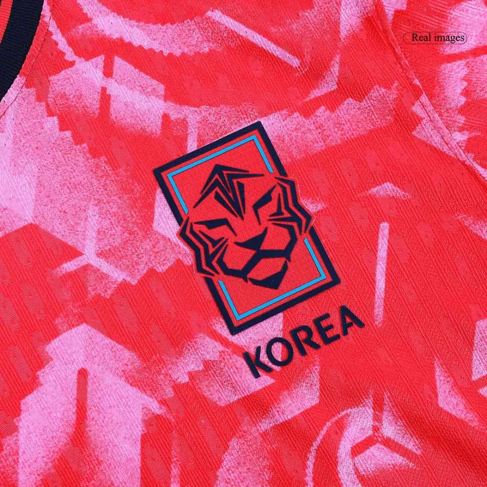 South Korea Home Authentic Soccer Jersey - Image 4