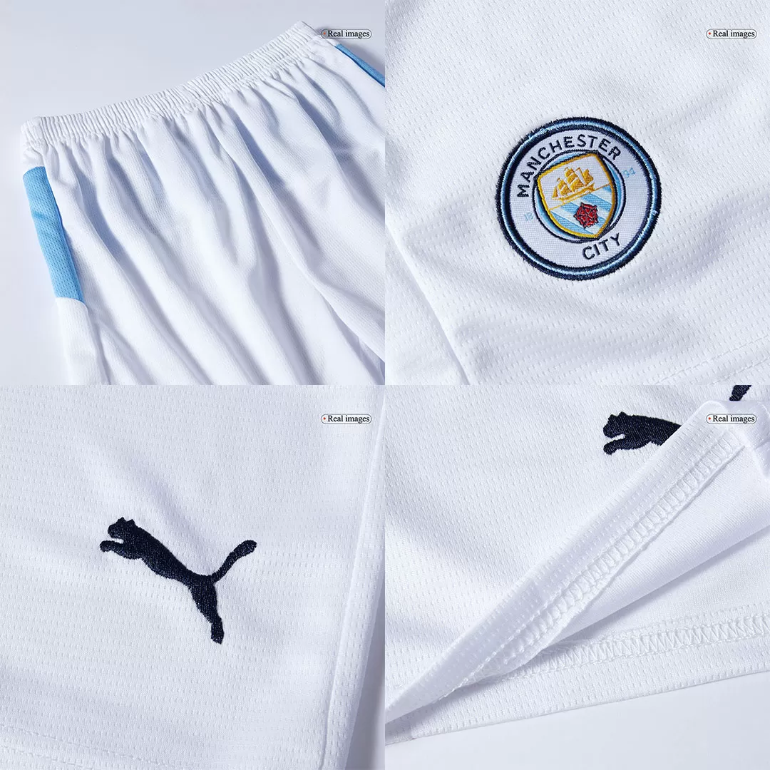 Manchester City Home Kids Soccer Jerseys Kit 2025/26 - Image 17