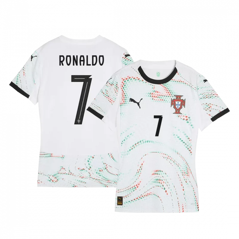 RONALDO #7 Women's Portugal Away Jersey 2025