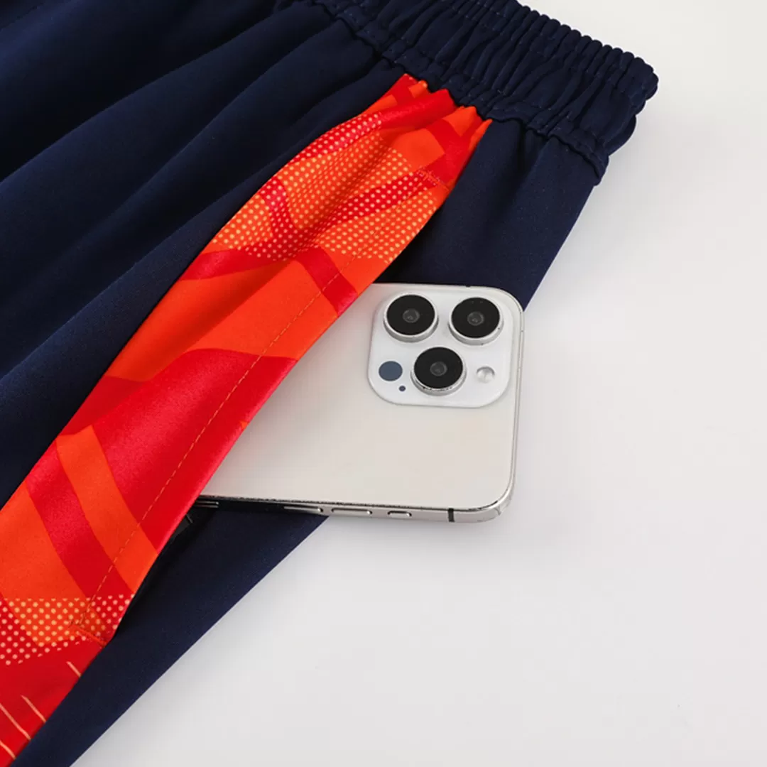 Manchester United Soccer Pants Navy - Image 6