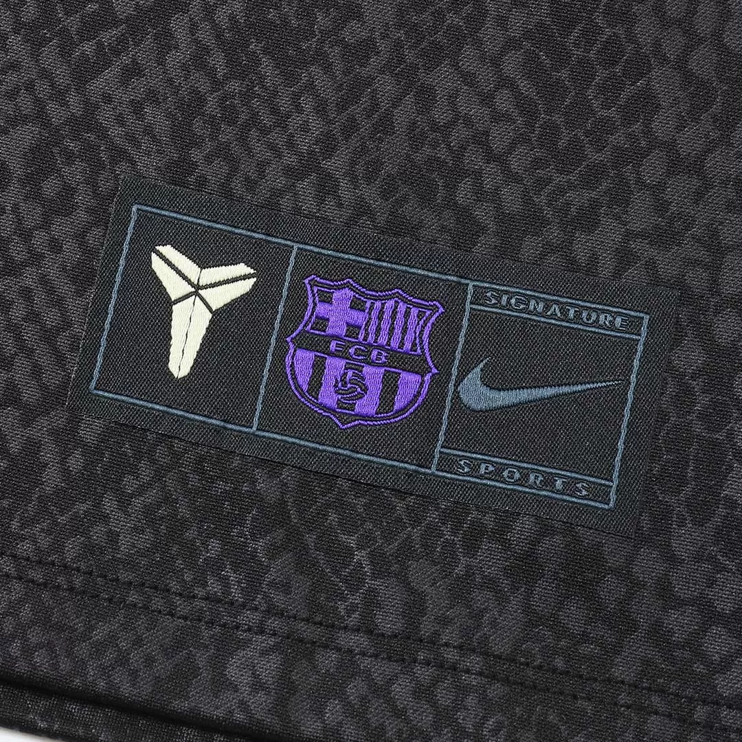 Barcelona 1/4 Zip Tracksuit 2025/26 Black - Image 11