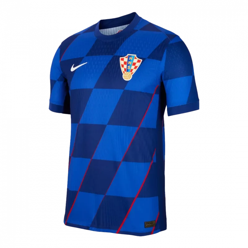 Croatia Away Authentic Soccer Jersey EURO